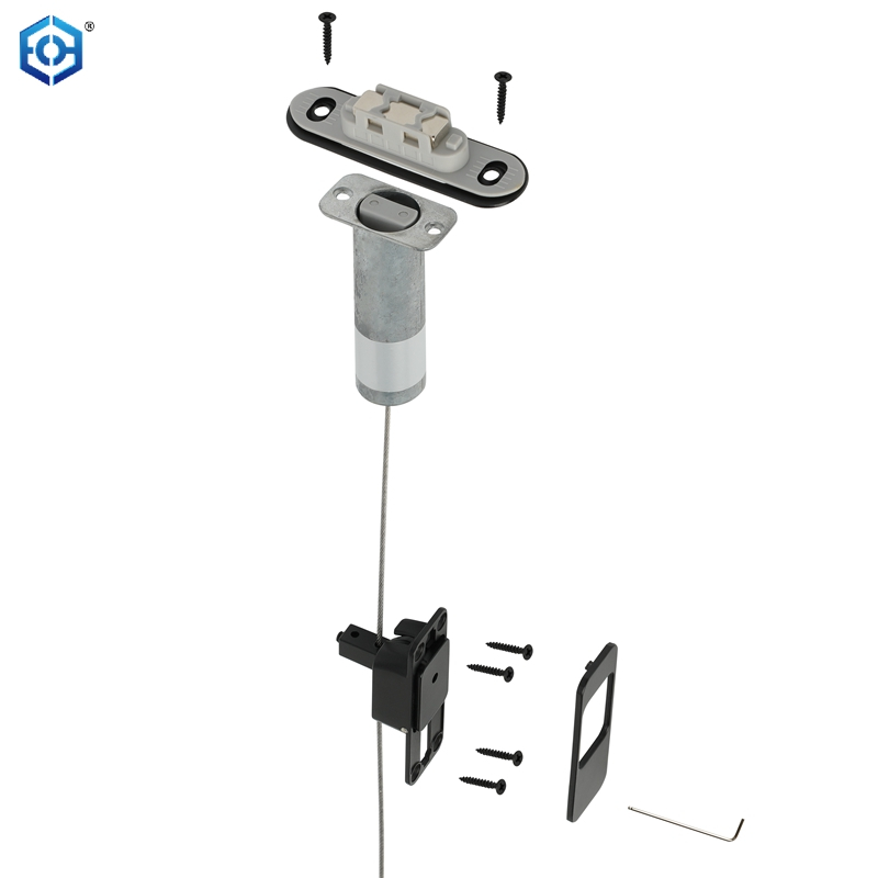 Mother Door Silent Invisible Magnetic Automatic Anti-theft Concealed Hidden Latch Door Pin Lock