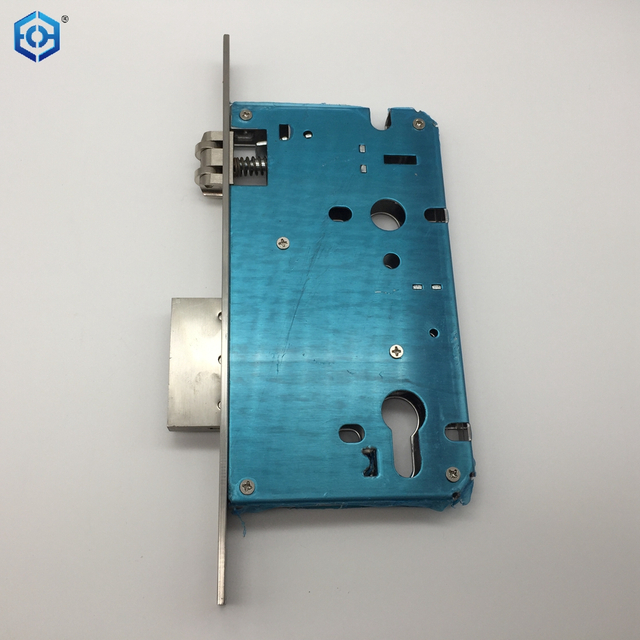 European Standard 7085 Heavy Duty Square Plated Roller Mortice Lock
