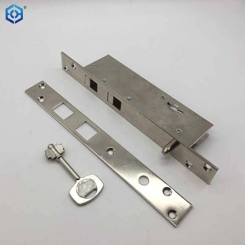 Cerradura Angosta Para Puertas Corredizas Narrow Mortise Lock for Sliding Doors