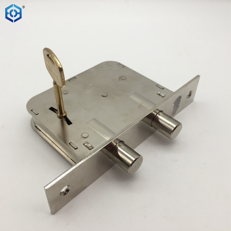 Europe Quality Standard Satin Nickel Finish Argentina Door Lock Body Zinc Handle Mortise Locks