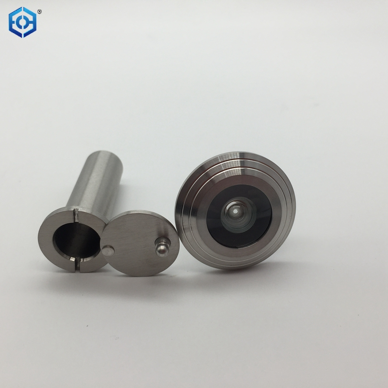 Stainless Steel Door Viewer with Heavy Duty Privacy Cover Door Peephole Replacement for Home Office Hotel