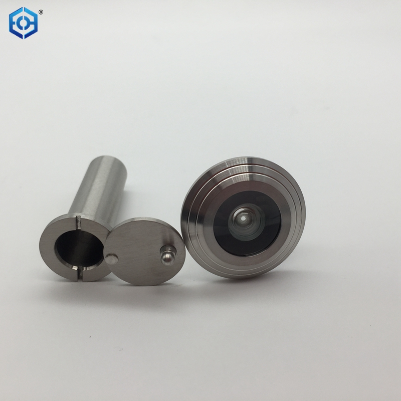 Stainless Steel Door Viewer with Heavy Duty Privacy Cover Door Peephole Replacement for Home Office Hotel