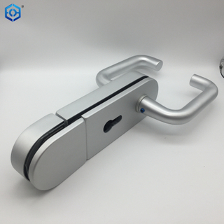 Factory Double Sided Key Lock Tempered Double Door Glass Sliding Door Lock