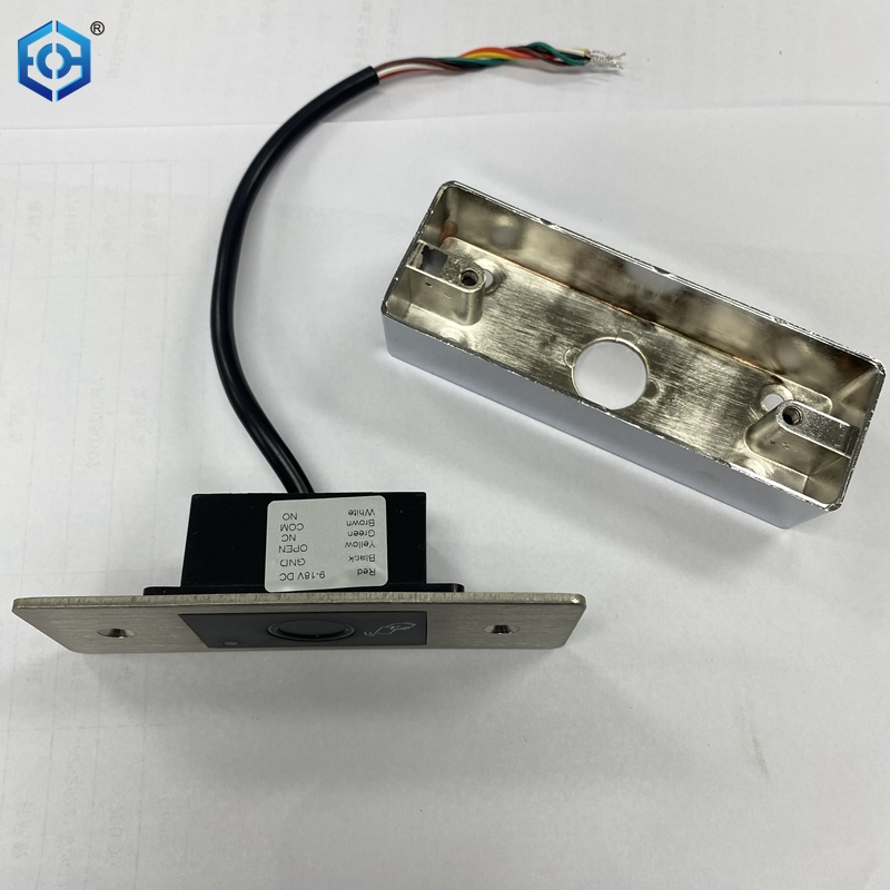 Fingerprint/RFID Access Control System Flush Mount 12 V DC 18 V DC IP66