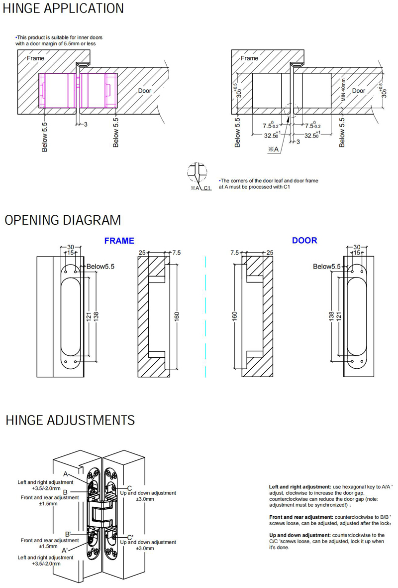 concealed kitchen cabinet hinges
