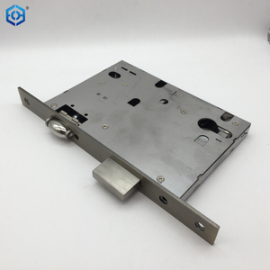 Customized 90mm Heavy Duty Square Plated Roller Mortise Door Lock Body