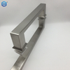 Stainless Steel Shower Door Handle L Shape Glass Door Pulls Handle Towel Bar
