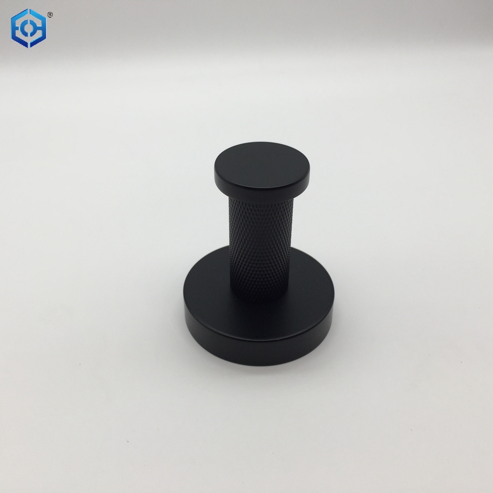 Matte Black 4 Pieces Bath Hardware Set with 24 in Towel Bar Toilet Paper Holder Hand Towel Holder Hook
