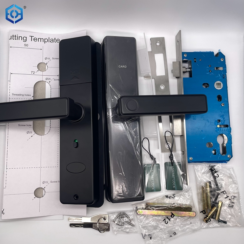Electronic Fingerprint Password IC Card TT Or Tuya App Door Locks for Your Home