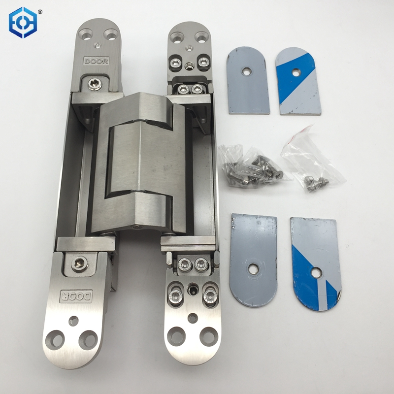 240mm Stainless Steel 304 3D Adjust Concealed Hinge for 200kg Door
