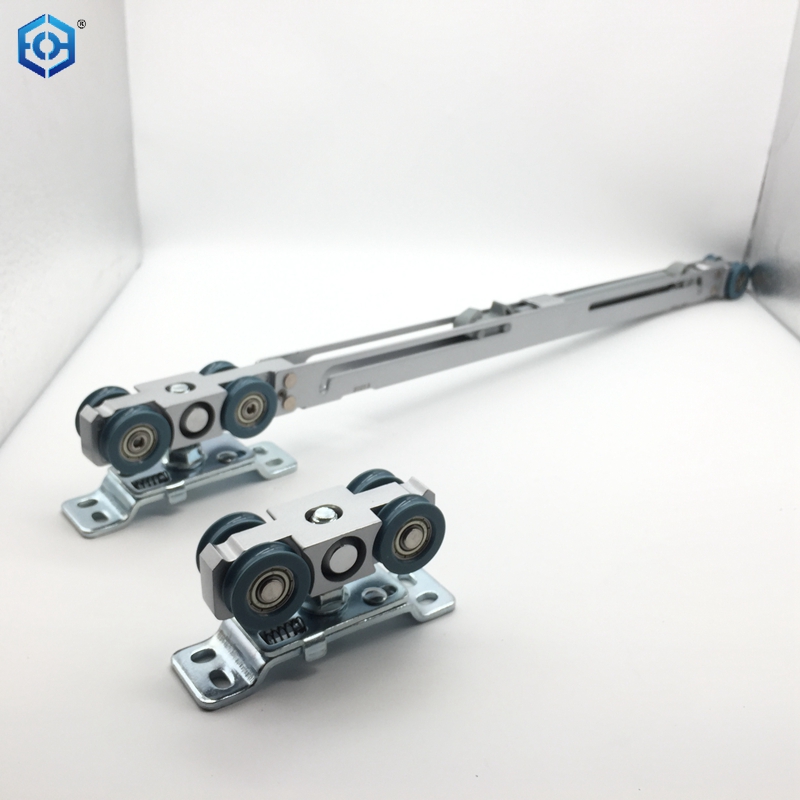 Hydraulic Both Way Soft Closing Sliding Wooden Door Roller Max Capacity 80kg