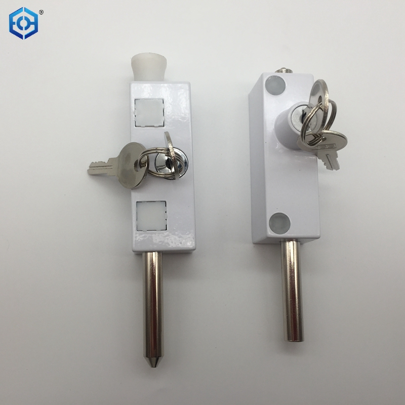 The Pushlock is a secure locking window bolt for deadlocking timber or uPVC awning casement sliding or double hung windows