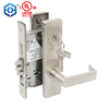 Stainless Steel Solid Handle American Style UL Approval Heavy Duty Mortise Door Lock