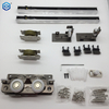 Hidden Wooden Door Ghost Track Hardware Sliding Slide Rail Kit with 80kg Load Capacity