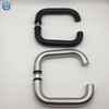 SSS Or Black Stainless Steel Door Handle for Narrow Aluminum Frame Door