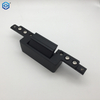 Black 105 Degree Adjustable Alloy Concealed Door Hinge for Aluminum Frame Door