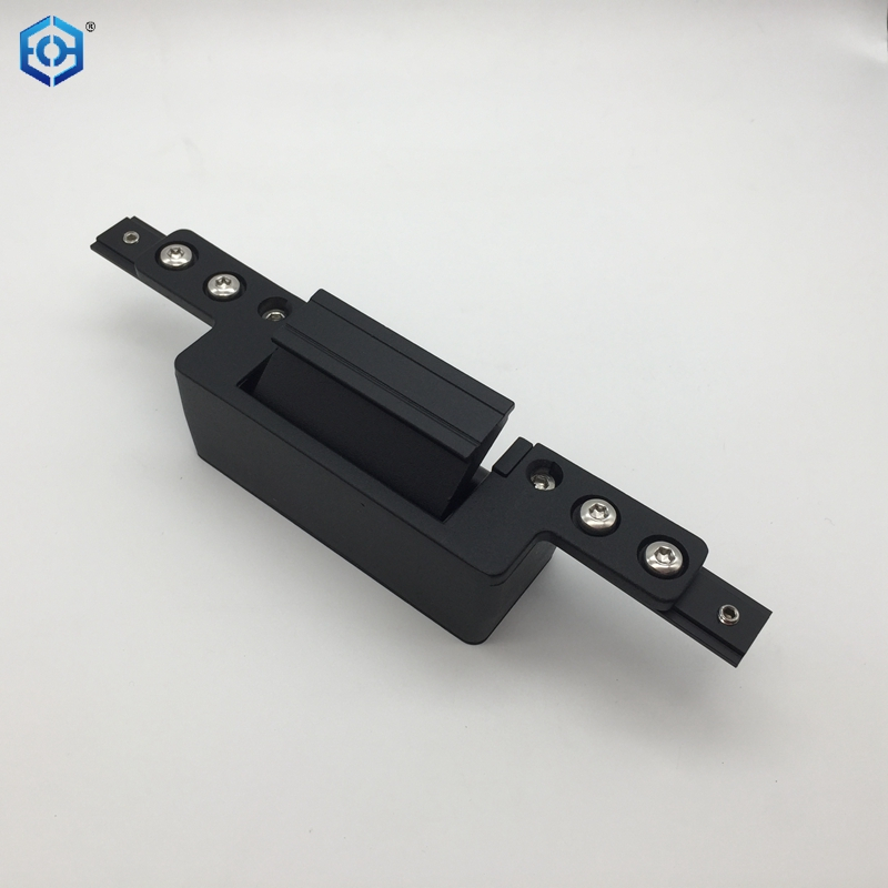 Black 105 Degree Adjustable Alloy Concealed Door Hinge for Aluminum Frame Door