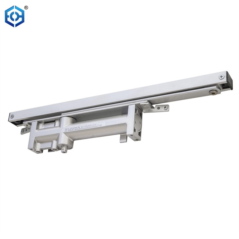 Adjustable Spring Hydraulic Aluminum Alloy Closure Door Closer for Residential And Light Commercial Door
