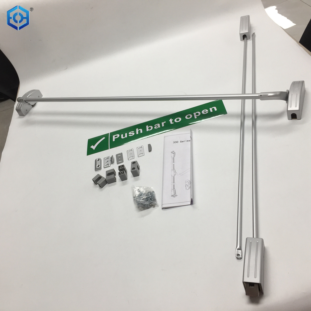 CE Marked To BS EN 1125 INTERTEK Concealed Vertical Rod Crossbar Exit Device