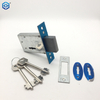 Steel Mortise Lock 44mm Backset Deadbolt Lock with 3 Keys 