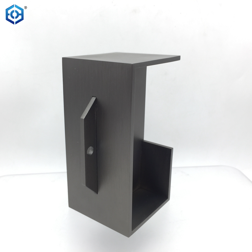 Gun Black Stainless Steel Pocket Door Pull Sliding And Pocket Door Handle