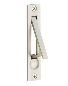 Satin Nickel Solid Forged Brass Edge Pull