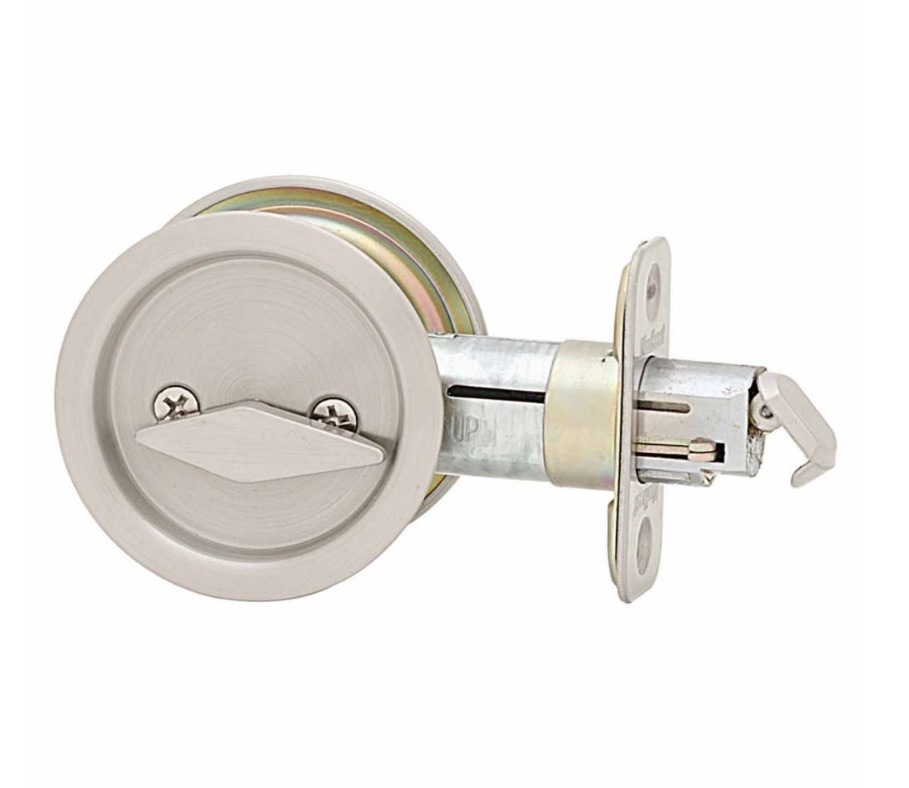 sliding door refrigerator lock
