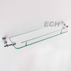 Stainless Steel Wall Mounted Bathroom Glass Shelf (GHT6020)