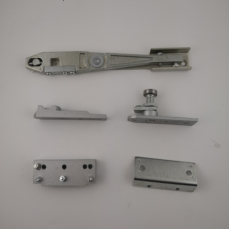 transon door closer arm size