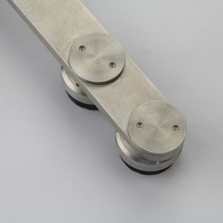 barn door style sliding glass shower doors