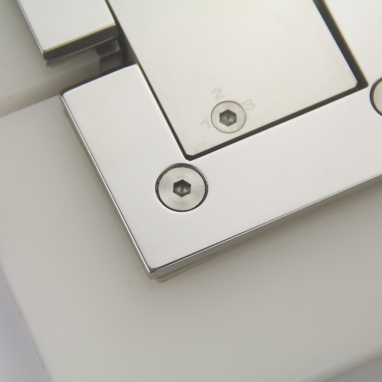 Hydraulic Glass hinges