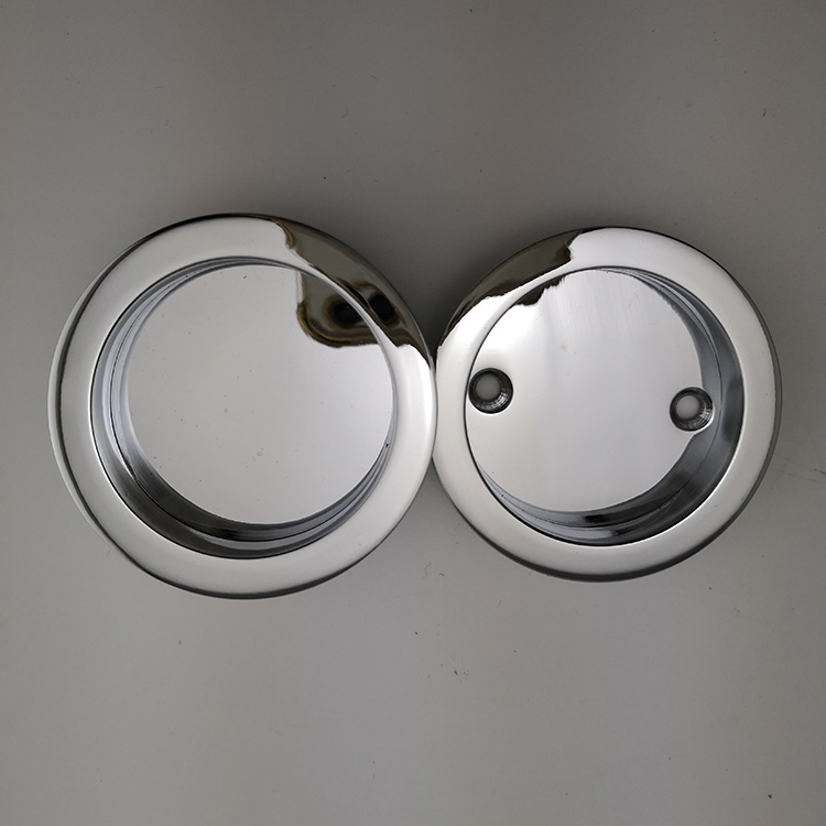 zinc alloy CP Round can't lock sliding door lock