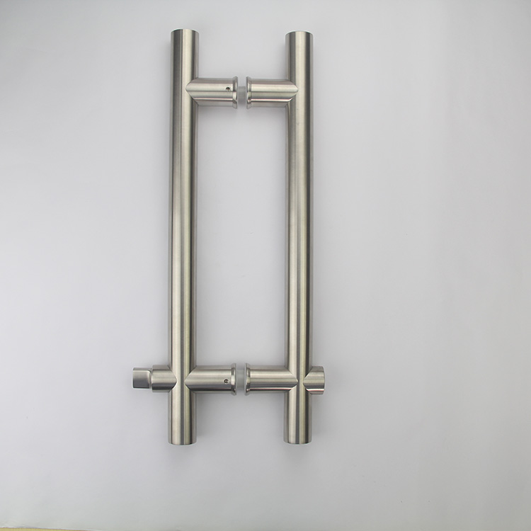 ss glass door handles