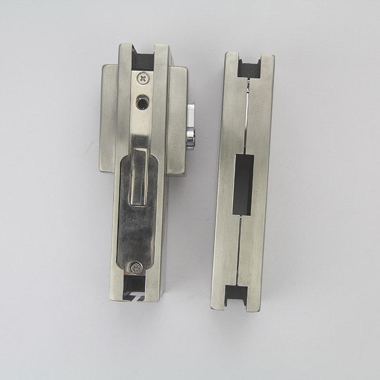 Stainless Steel 304 Frameless Glass Door Lock without Handle for Glass