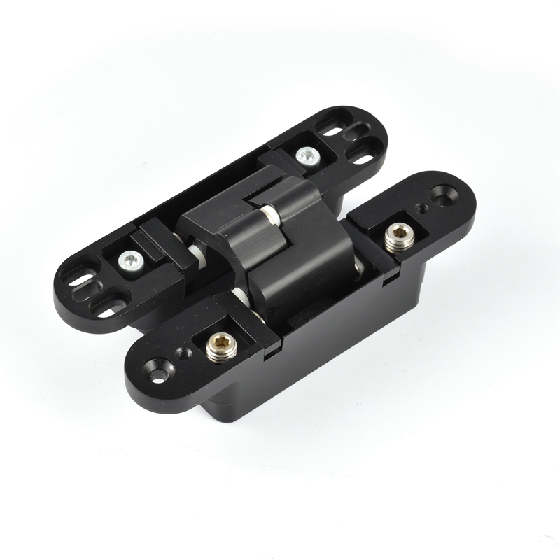 black conceal hinge