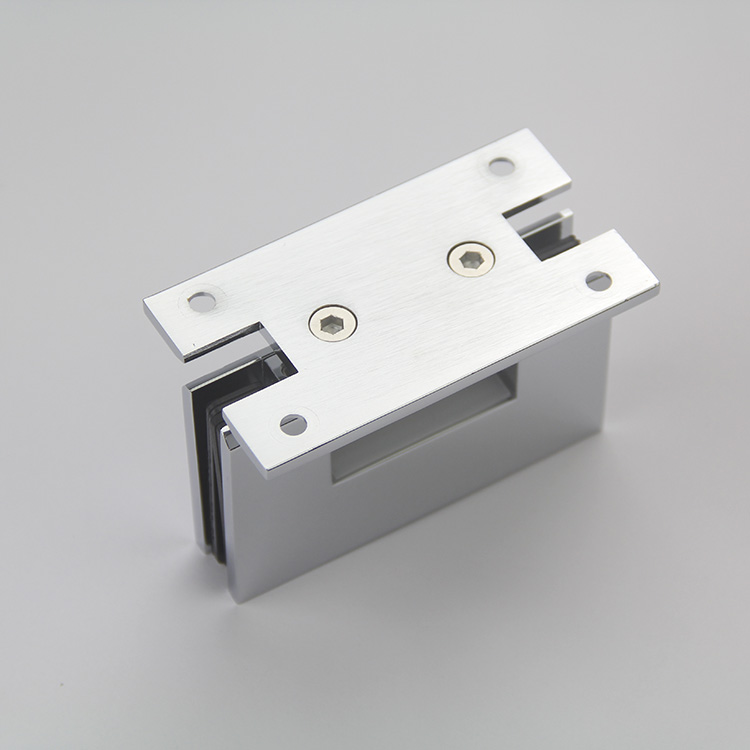 glass shower door hinge slipping