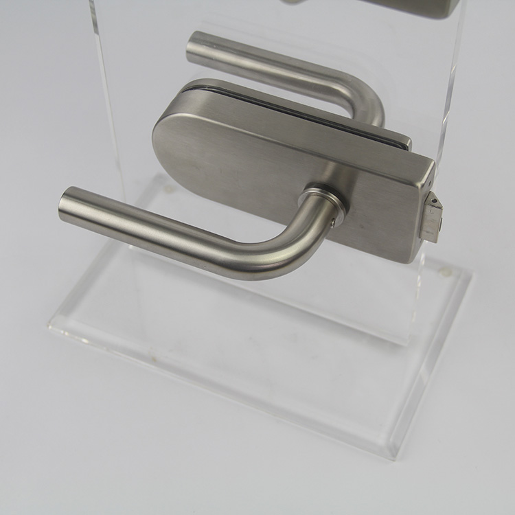 glass door floor lock