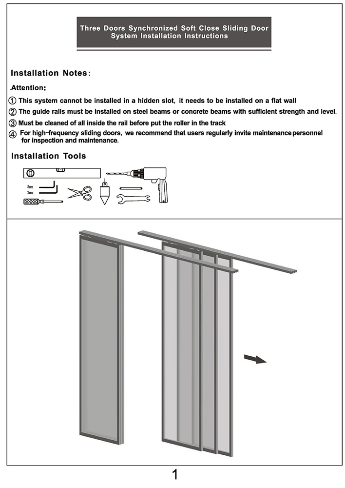 double soft close hardware