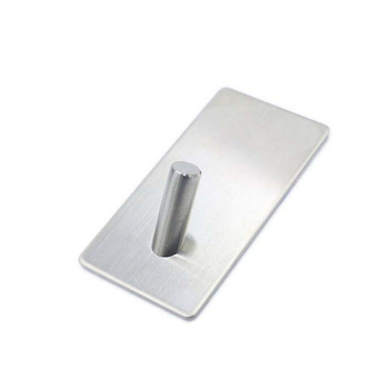 3M Sticker Adhesive Key Holder Wall Kitchen Bathroom Organizer Hanger Hook Stainless Steel Hook Door Coat