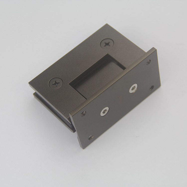 glass hinges home depot