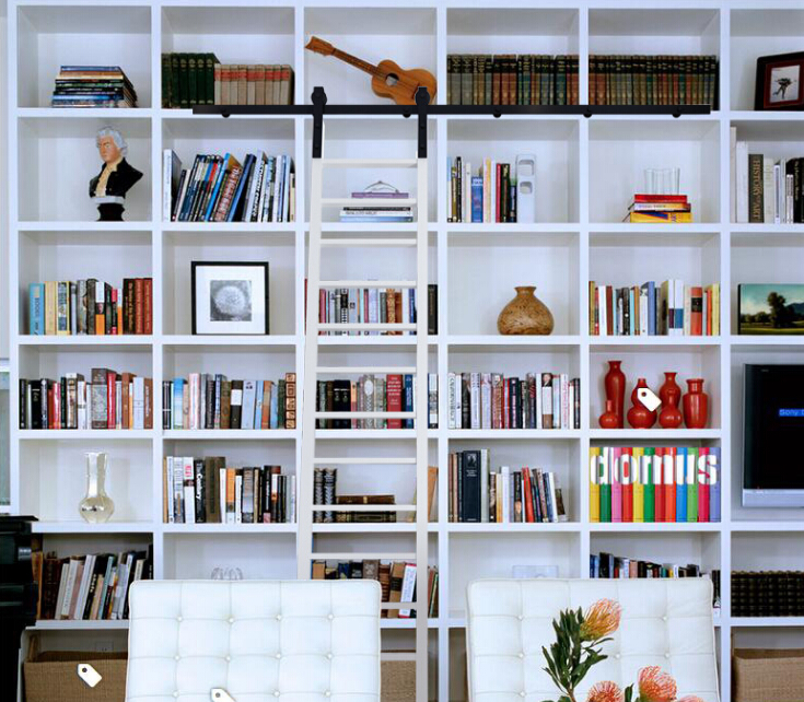  carbon steel sliding system for wooden ladders