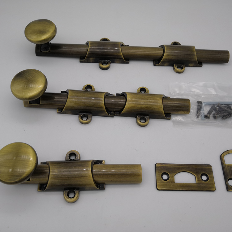 surface door bolt in solid brass