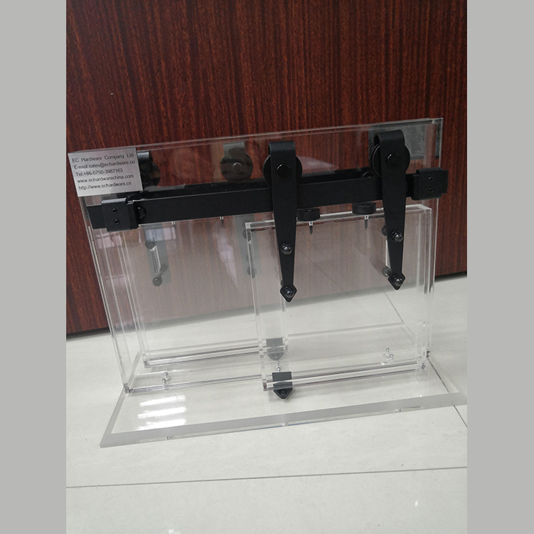 mini barn door hardware