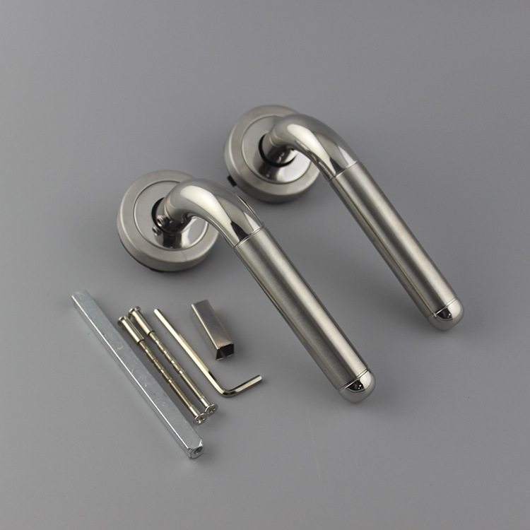 Tube Lever handle Type For Wooden Metal Door