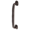 Matte Black solid zinc Barn Door Handle Wooden sliding door handle