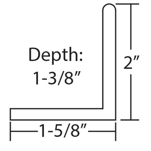 size of sliding door floor guide