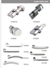 Satin 201 Stainless Steel Glass Door Patch Fitting