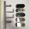 Popular Lockstitch Aluminum Allloy Key Glass Door Lock