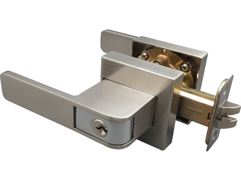zinc alloy push or pull tubular lever lock