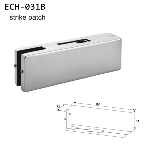 glass to glass pivot hinge